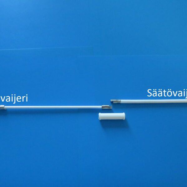 Integroidun sälekaihtimen akselivaijeri, valkoinen