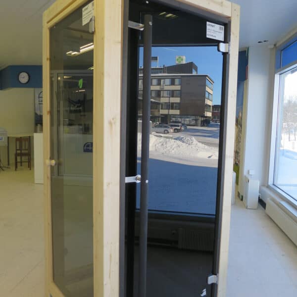 Saunan lasioven pystyvetimet