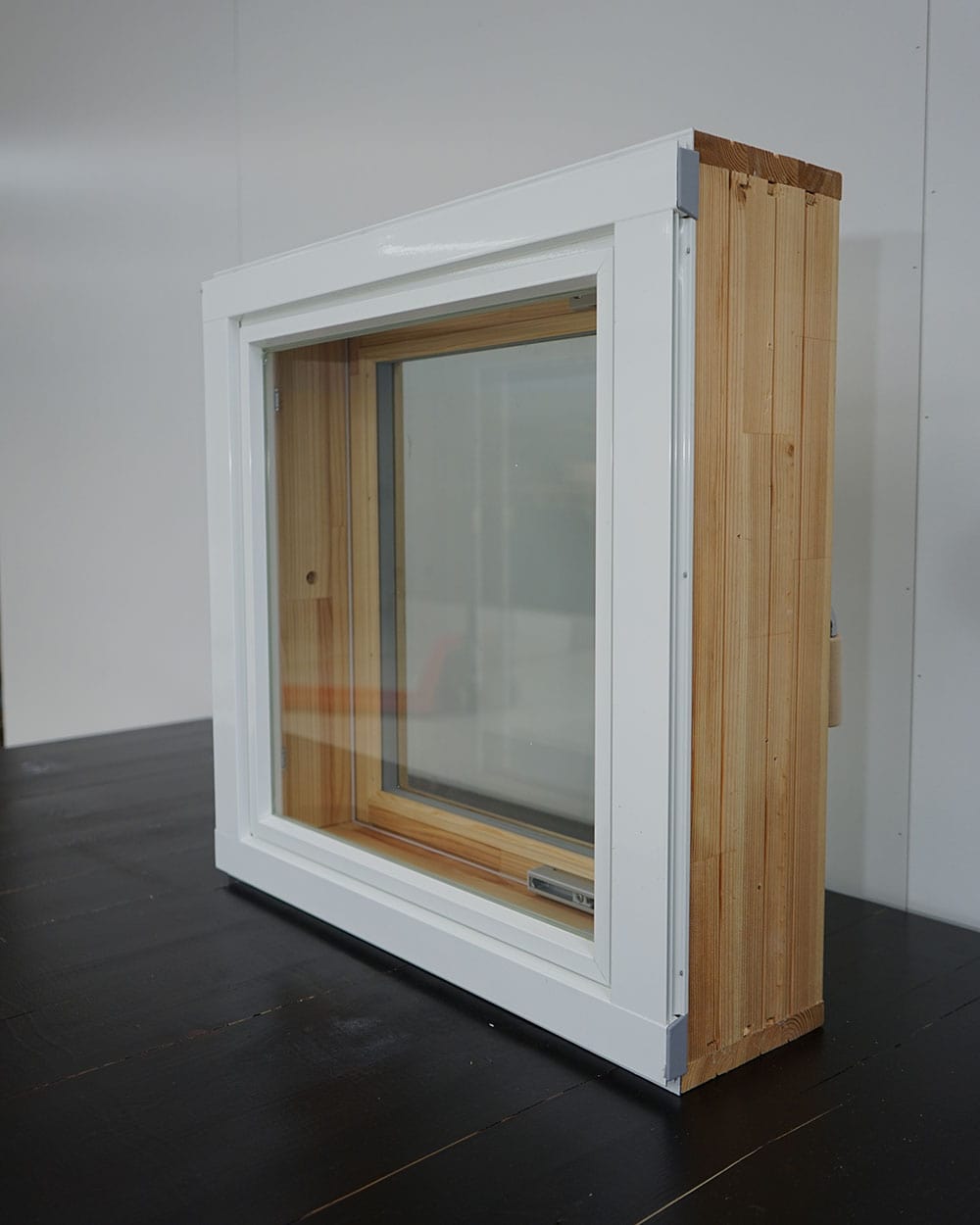 Avattava saunan ikkuna 590 x 590 mm MSEA sasu/130mm - Image 3