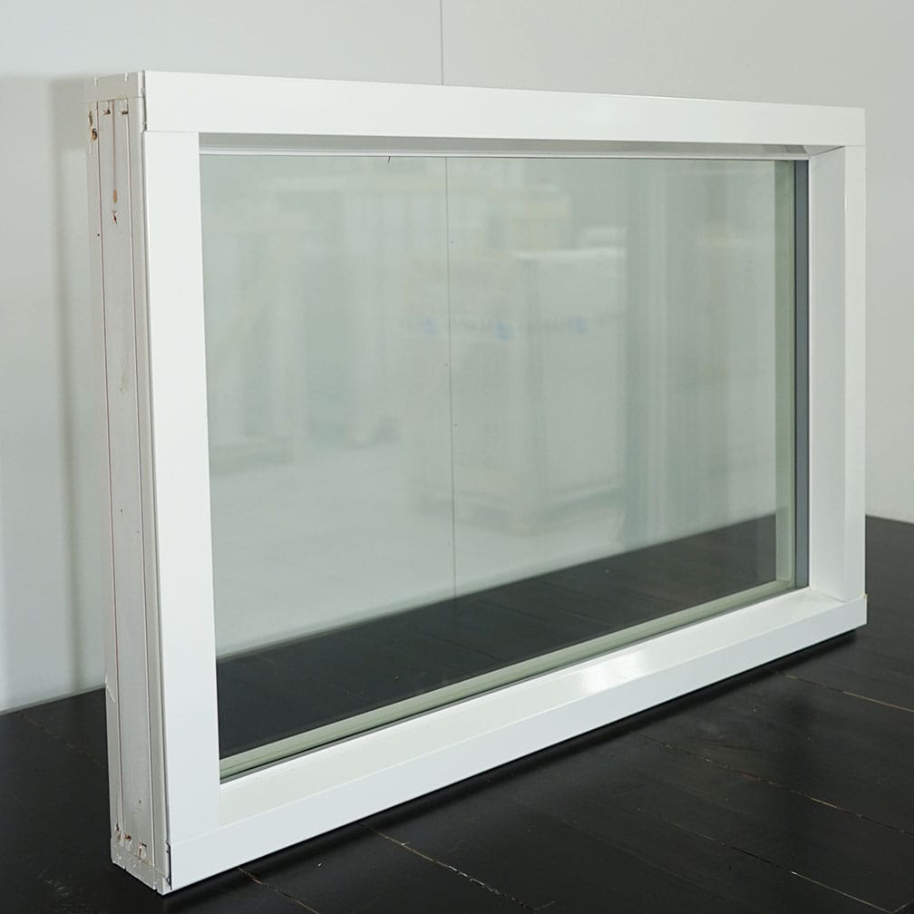 Kiinteä kaksilasinen ikkuna 890 x 590 mm EKA 2K valk/92mm - Image 3