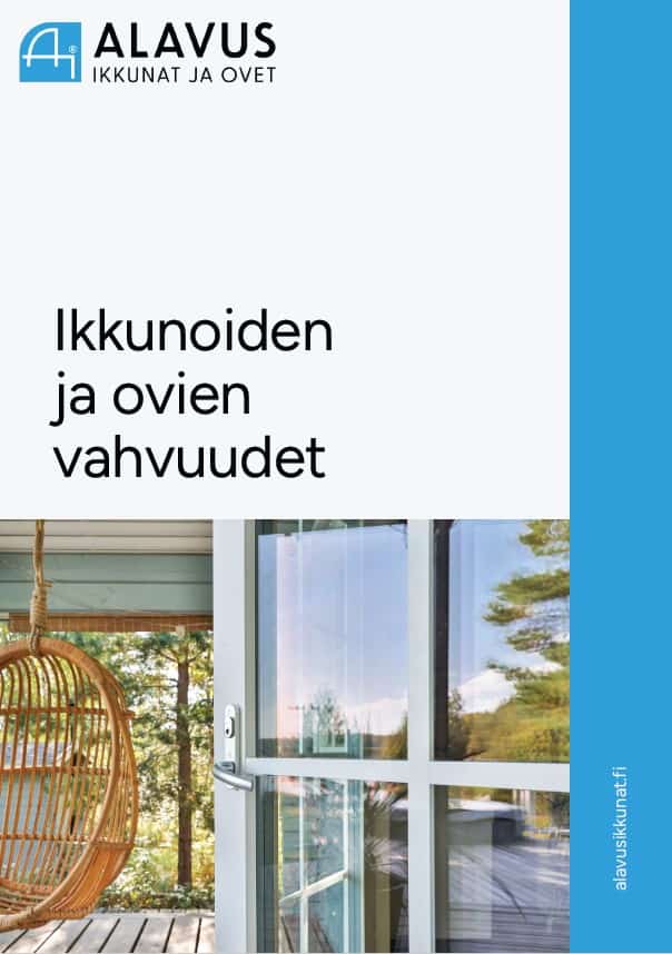 Ikkunoiden ja ovien vahvuudet kansi