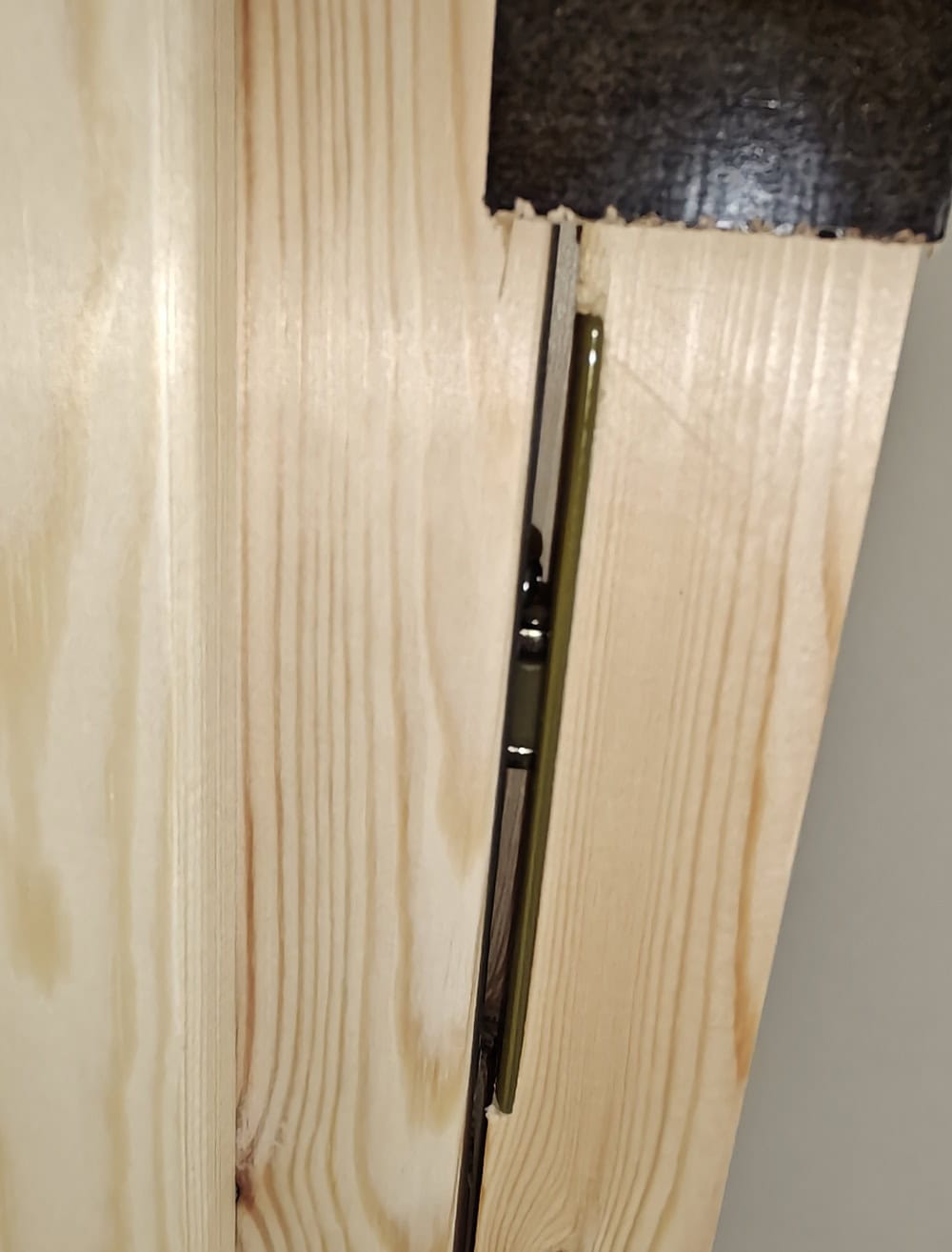 Puuvalmis Saunan täyspaneliovi rullasalvalla, ilman lukitusta, 9x19, ks92 mm - Image 2